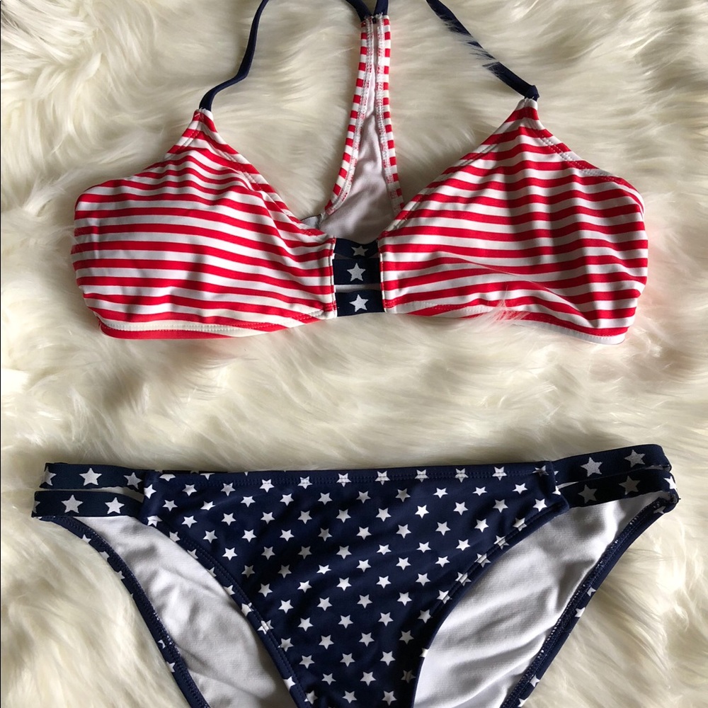 American Flag Bikini